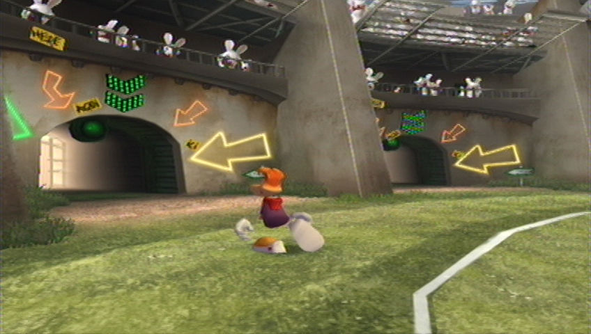 Rayman Raving Rabbids screenshot 2 for Xbox 360